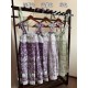 Twilight Crush Grape Pastoral Song Skirt Salopette JSKs(Reservation/3 Colours/Full Payment Without Shipping)